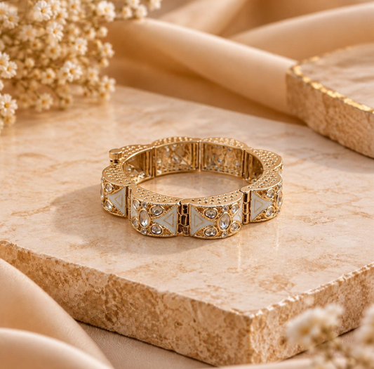 Royal Crown Kada - Beige