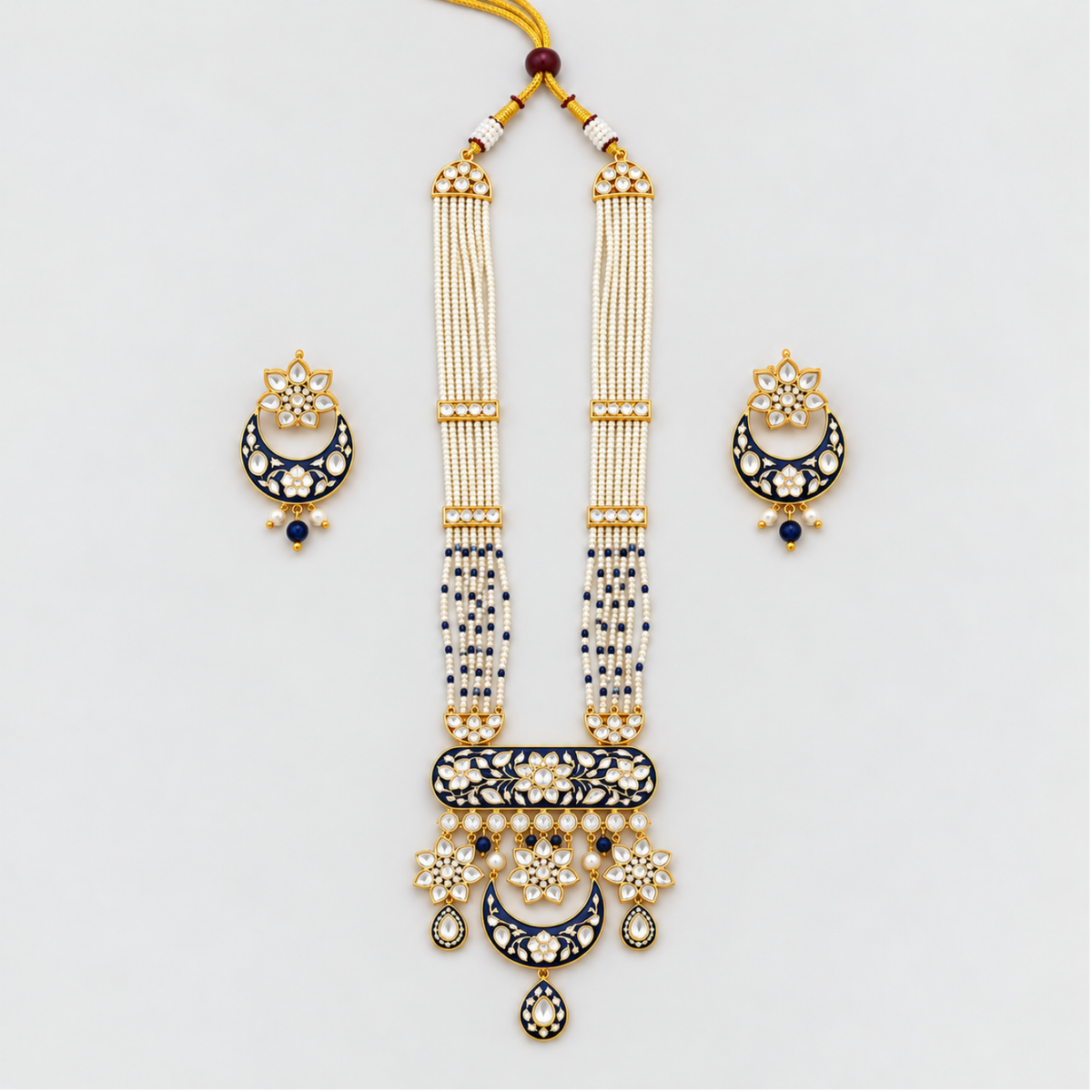Blue Ivy Beaded Necklace Set