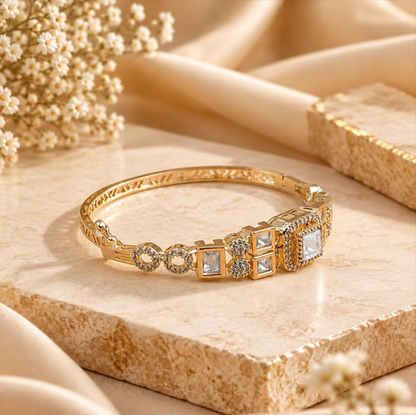 Zara Luxe Square Bracelet