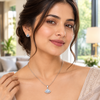 Celestia Teardrop Pendant Set