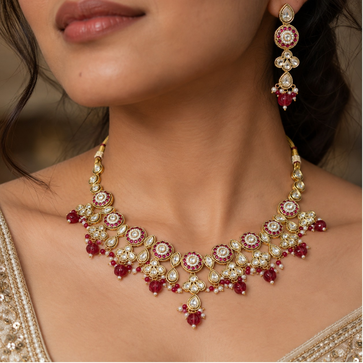 Scarlett Aura Necklace Set