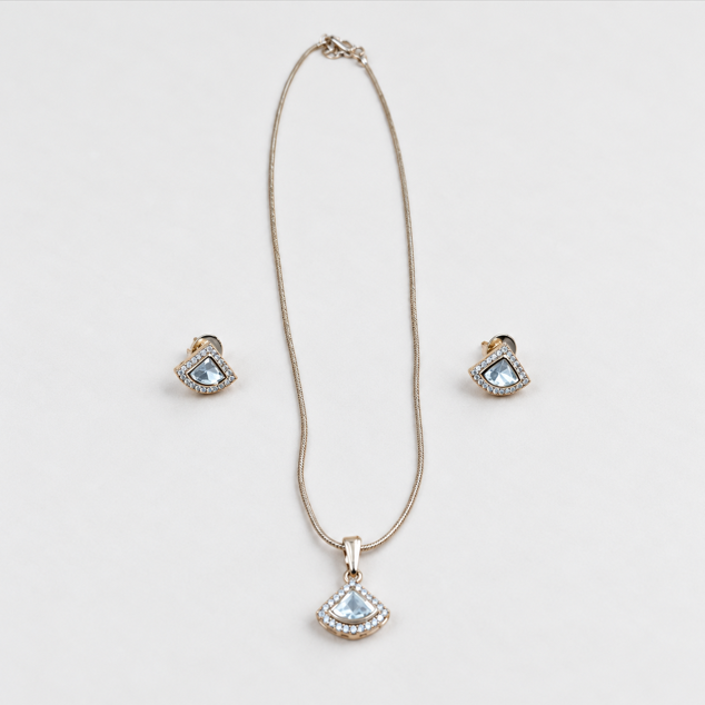 Celestia Teardrop Pendant Set