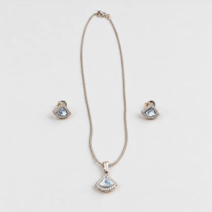 Celestia Teardrop Pendant Set