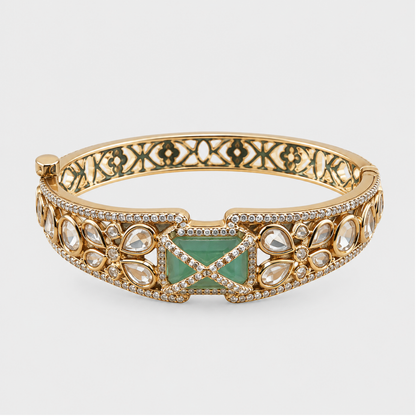 Ziva Mint Cuff