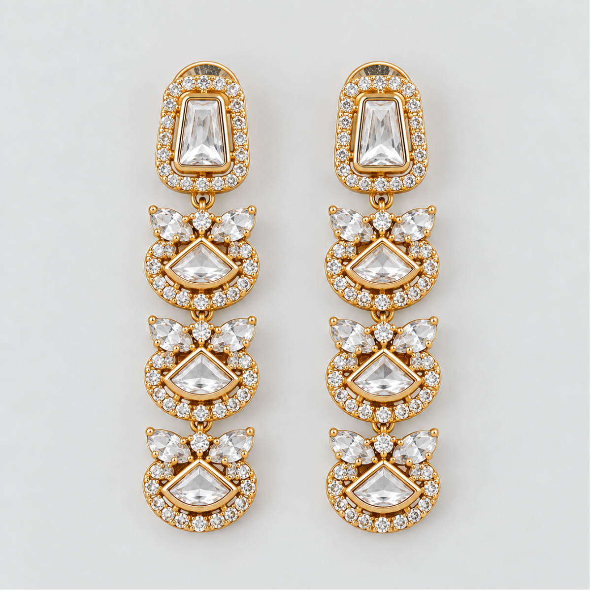 Tiara Cascade Earrings