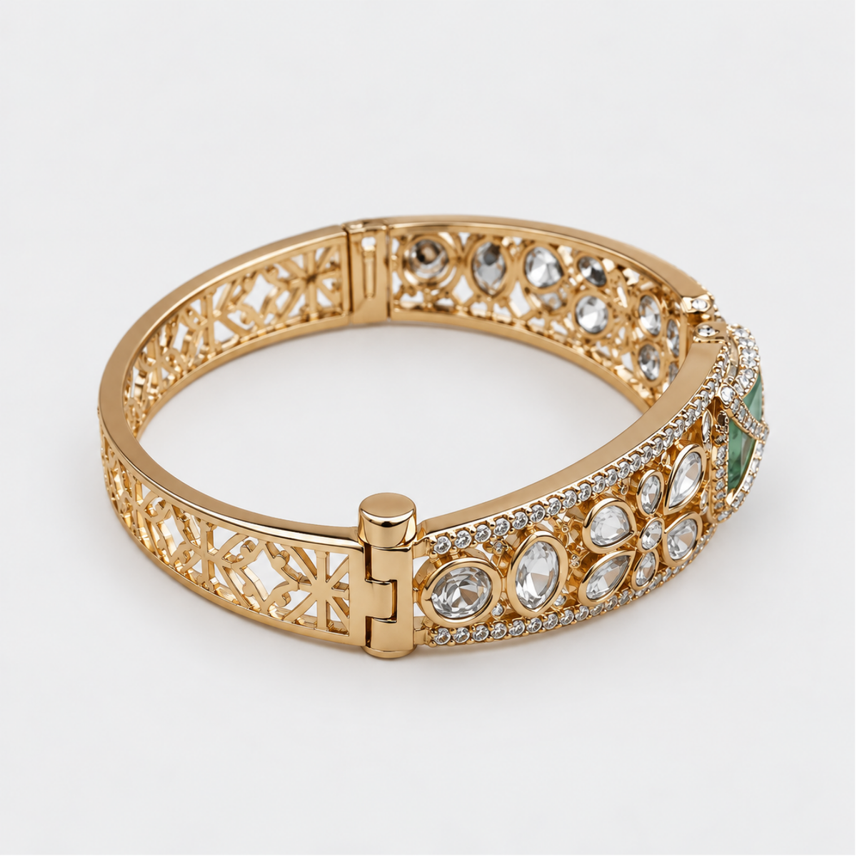 Ziva Mint Cuff