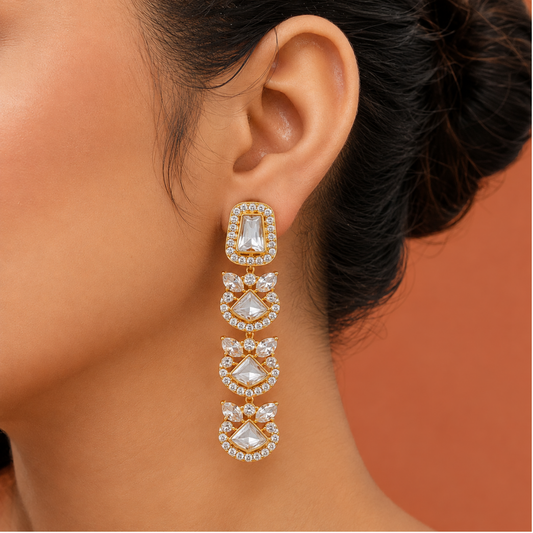 Tiara Cascade Earrings