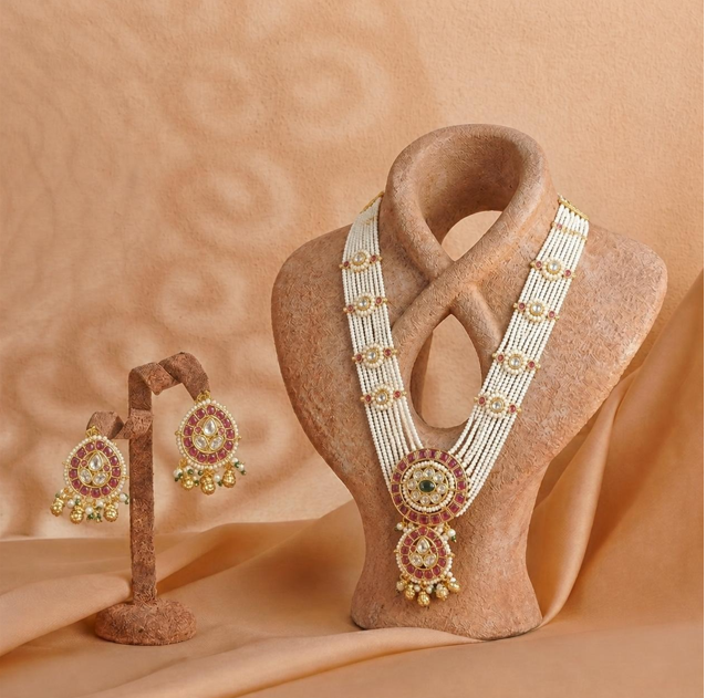 Regal Pearl Cascade Set