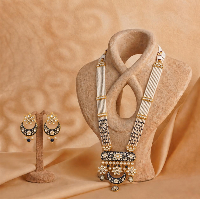 Blue Ivy Beaded Necklace Set
